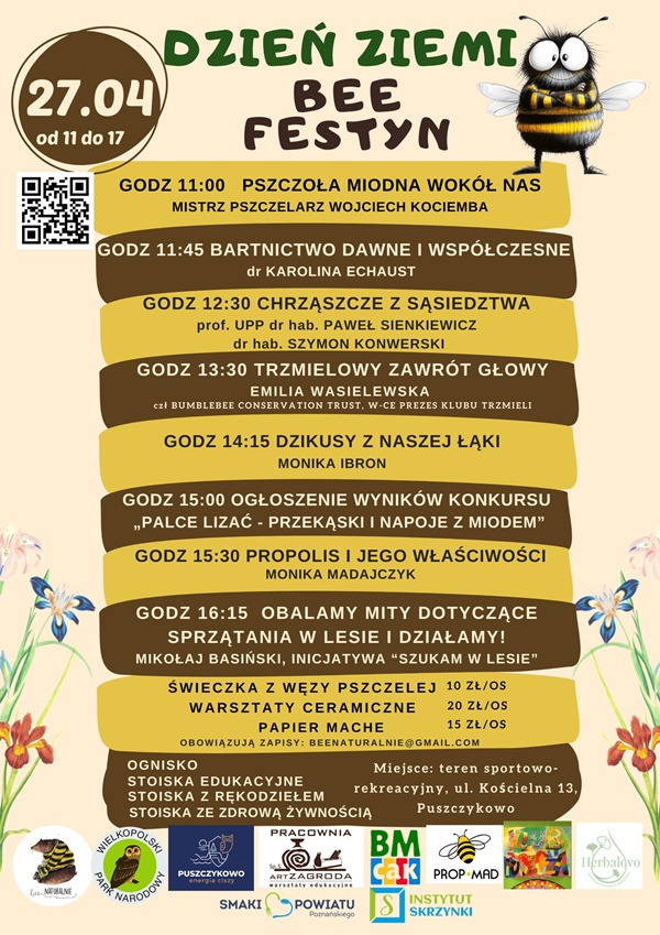 beenaturalnie wydarzenie bee festyn 2025 plakat