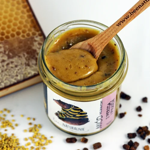 Miód z pierzgą i pyłkiem