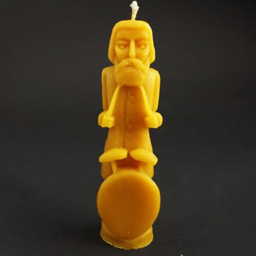 Świeczka z wosku pszczelego – dobosz