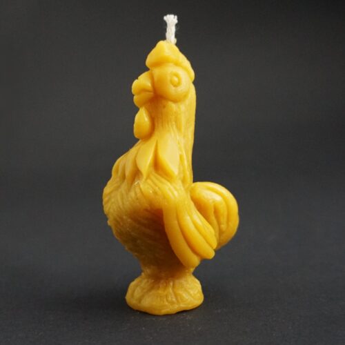 Świeczka z wosku pszczelego – kogut