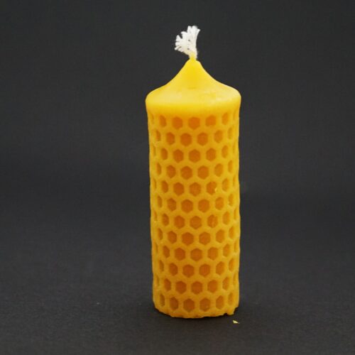 Świeczka z wosku pszczelego – plaster